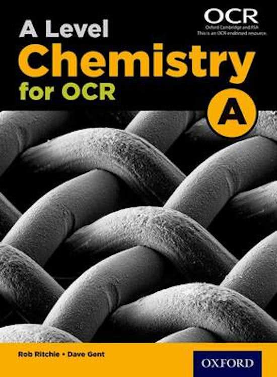 Module 4 - Core organic chemistry (H432/H032) for A Level Chemistry OCR A Student Book, ISBN: 9780198351979