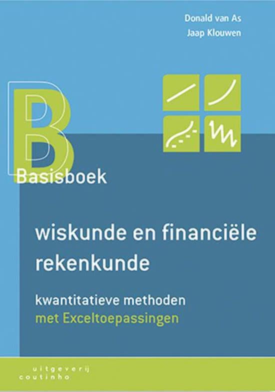 Samenvatting hoofdstuk 2 - Basisboek kwantatieve methoden