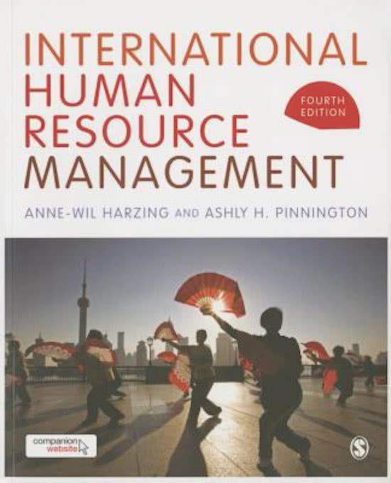 International Human Resource Management