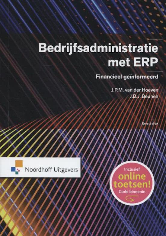 Samenvatting Bedrijfsadministratie met ERP H5 en H6