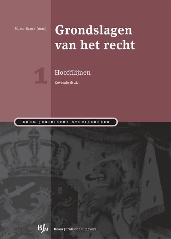 Grondslagen van het recht 1: Hoofdlijnen