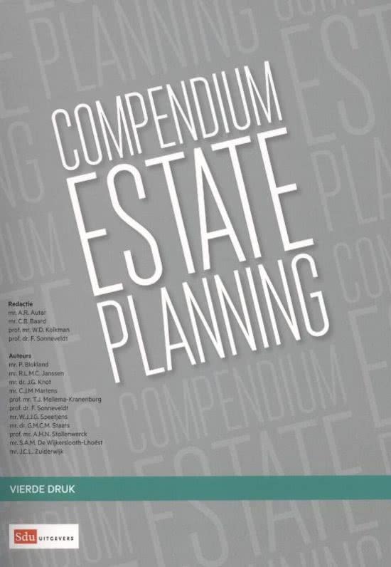 Samenvatting Estate planning
