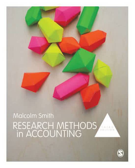 Research Methods in Accounting