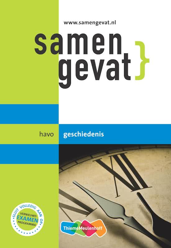 Samengevat - havo Geschiedenis