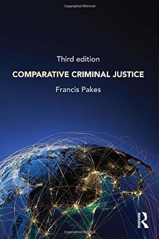 Comparative Criminal Justice