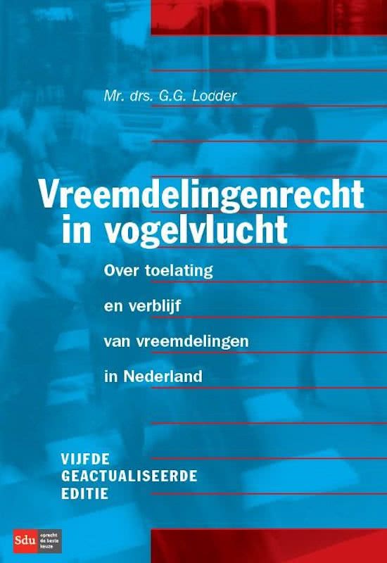 Samenvatting Vreemdelingenrecht in Vogelvlucht (H1 t/m H4)