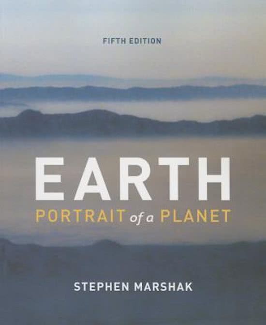 Test Bank to Accompany Earth Portrait of a Planet,Marshak,5e