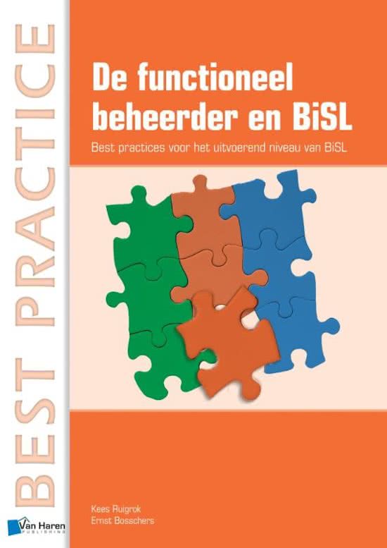 Moduleopdracht Kernprocessen van Functioneel Beheer - Cijfer 9 - Incl. Feedback