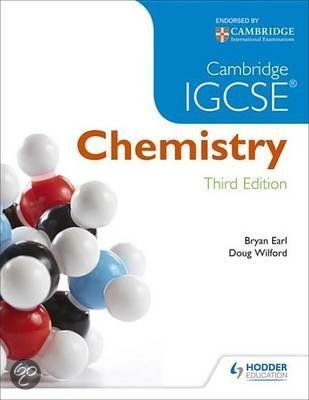 Cambridge IGCSE Chemistry 3rd Edition plus CD