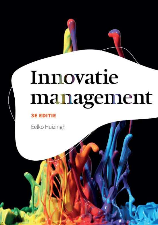 Innovatiemanagement samenvatting boek Eelko Huizingh 3de editie