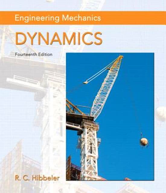 Class notes engineering dynamics (ENGG275)  Engineering Mechanics chapter 18