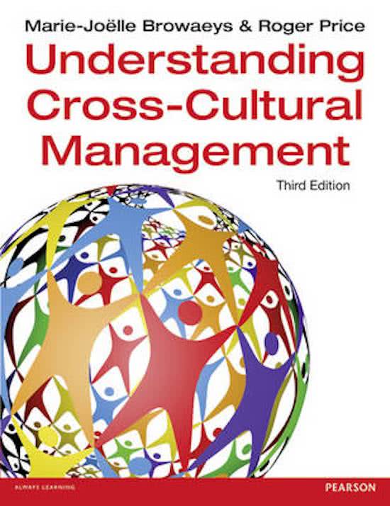 Intercultureel Management Understanding Cross-Cultural Management 3rd edn