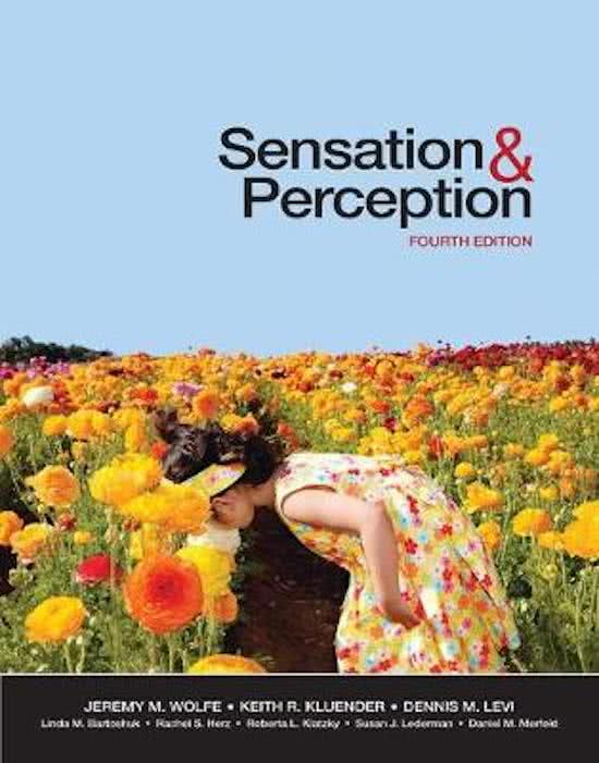 Sensation and Perception