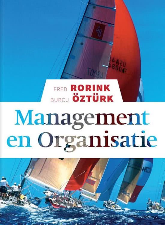 Moduleopdracht Management en Organisatie jaar 1