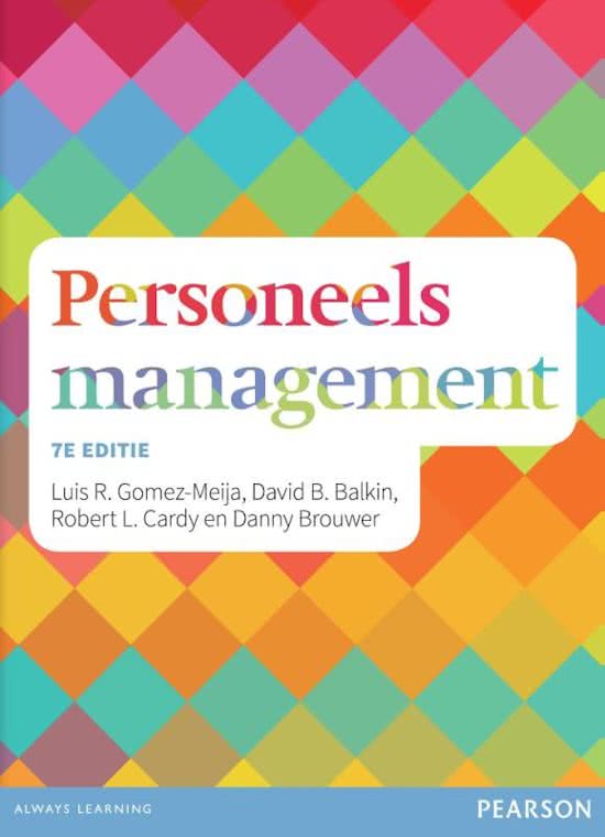 Samenvatting & aantekeningen Personeelsmanagement 