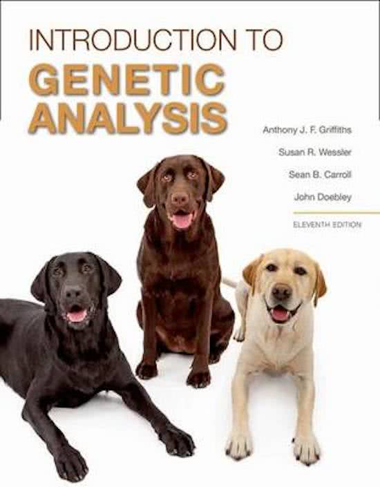 Download the official test bank for An Introduction to Genetic Analysis,Griffiths ,11e