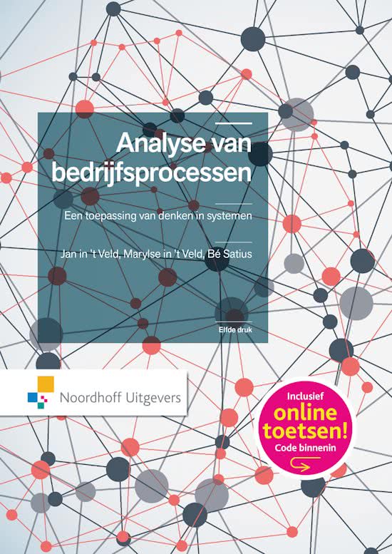 Samenvatting - Analyse van bedrijfsprocessen H1, H2, H3, H5, H6, H10 - Jan in't Veld