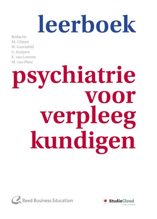 Samenvatting Medische kennis - Psychiatrie voor verpleegkundigen 