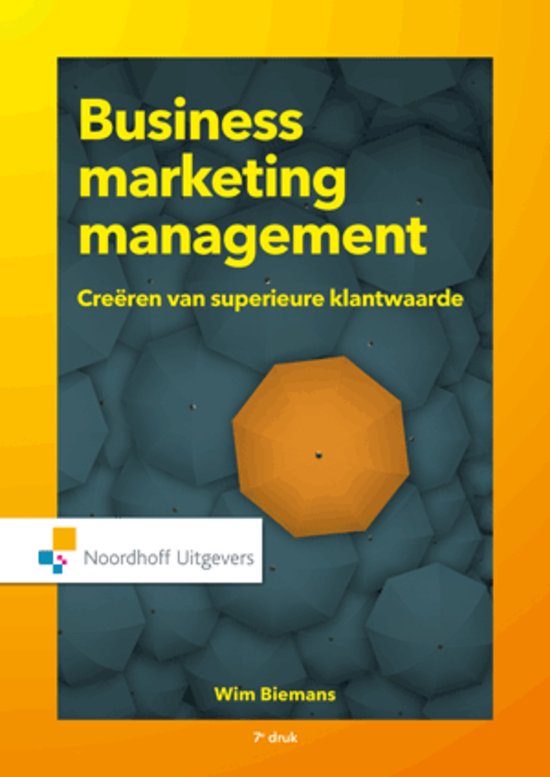 Samenvatting B2B-marketing