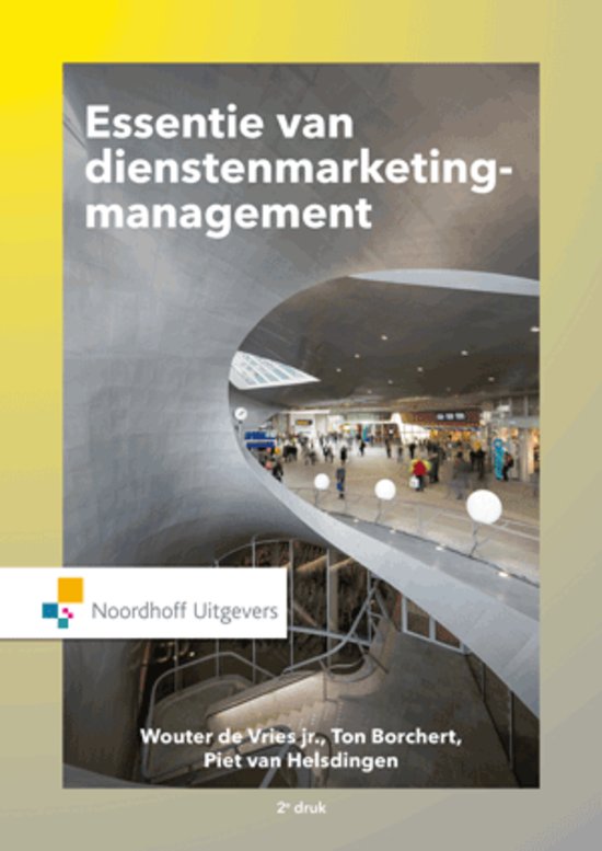 Samenvatting essentie van dienstenmarketingmanagement