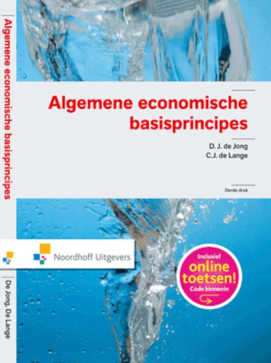 Algemene economische basisprincipes H5 t/m H12 samenvatting