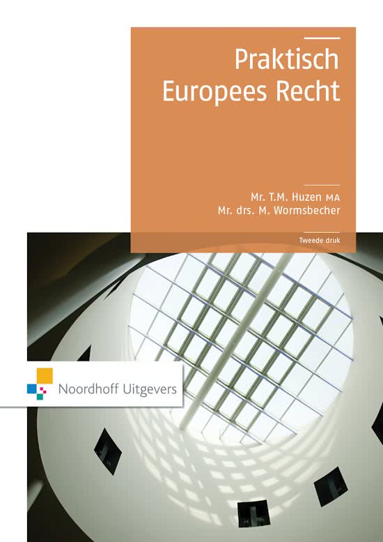 Samenvatting Leerdoelen Europees recht, K1