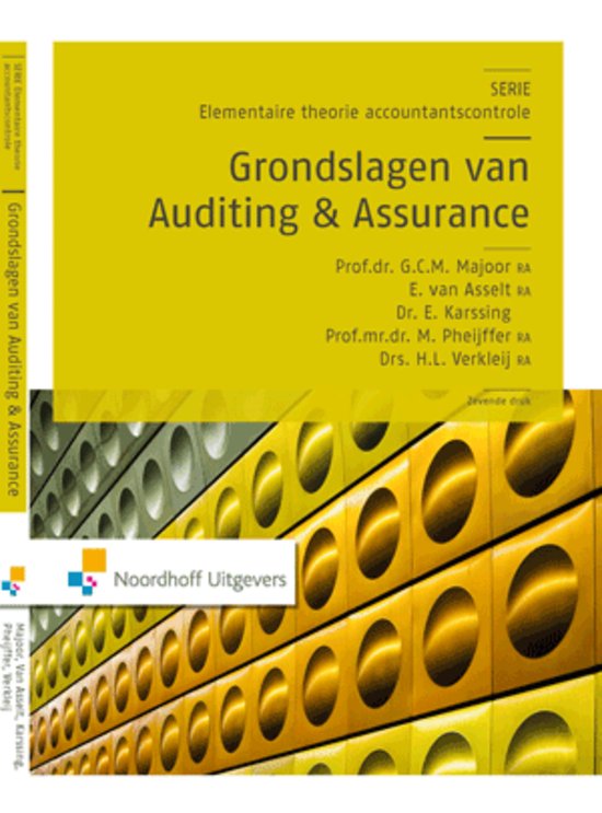 Samenvatting Auditing Beginselen 2020 - volledig