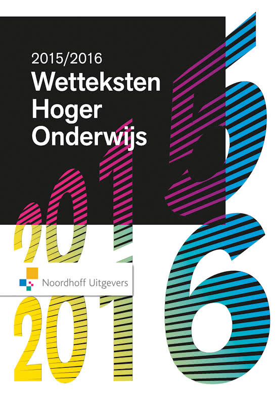 Wetteksten hoger onderwijs Editie 2015-2016