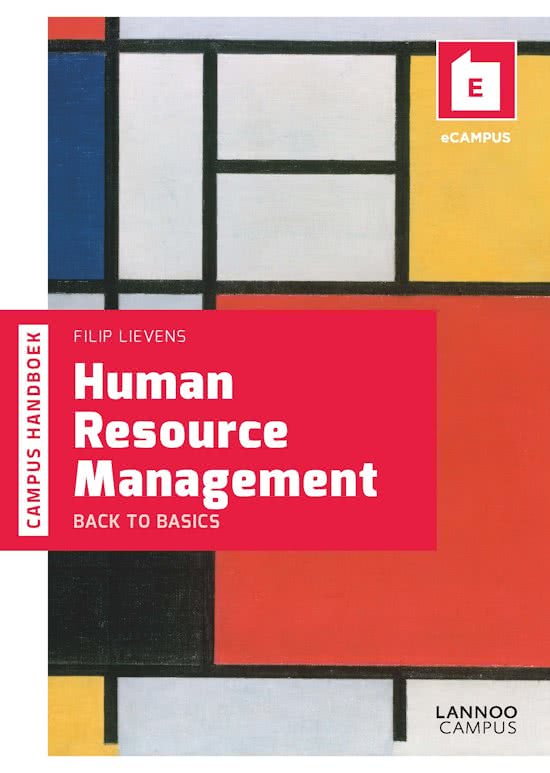 College aantekeningen HRM2  Campus handboek  -   Human resource management, ISBN: 9789401426404