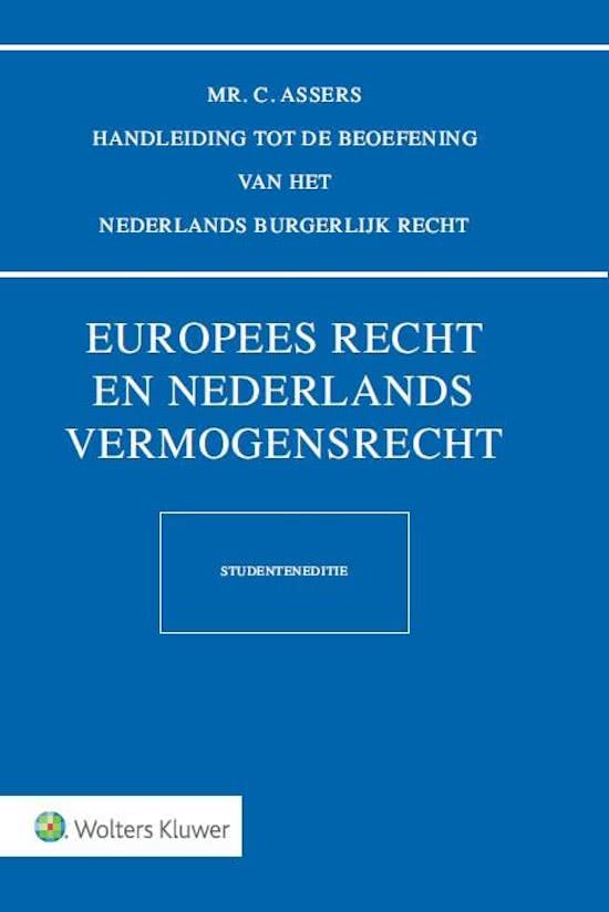 Complete samenvatting Europees Privaatrecht (boek, hc's, arresten, stappenplannen)