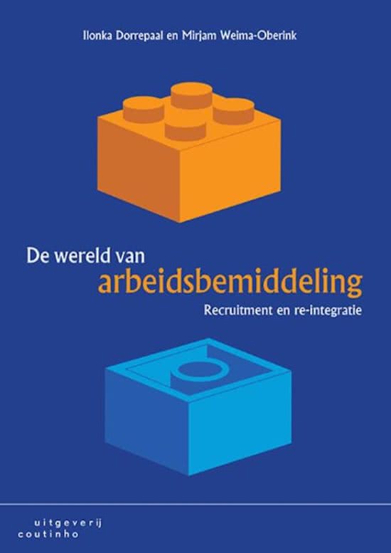 Samenvatting De wereld van arbeidsbemiddeling