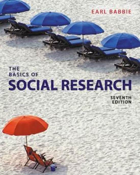 The Basics of Social Research