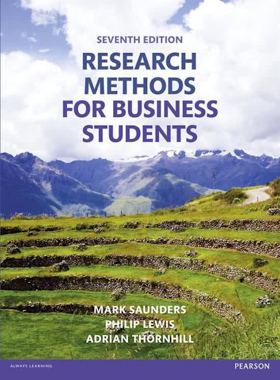 Business Research Methods Understanding Research Philosophies and Approaches to Theory Development