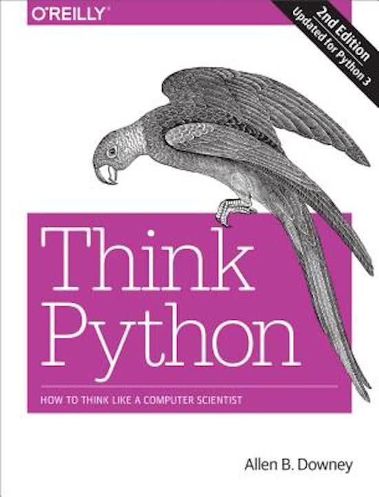 Think Python2 Chapter 4