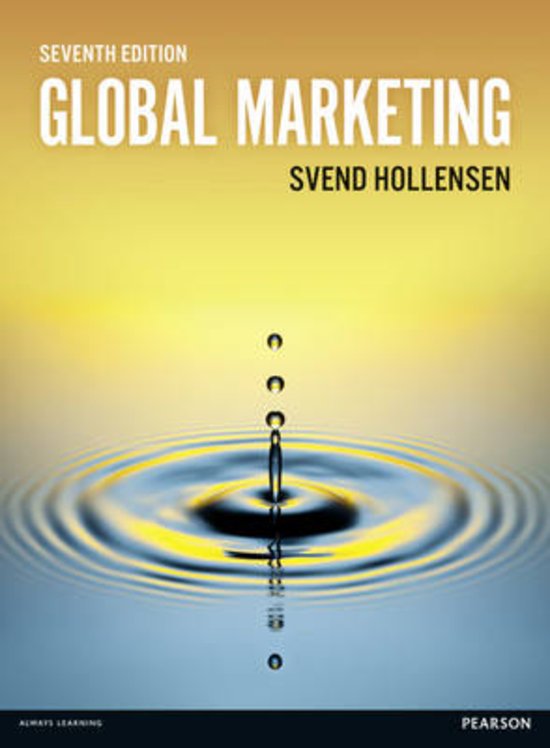 Summary Global Marketing (Part I - IV)