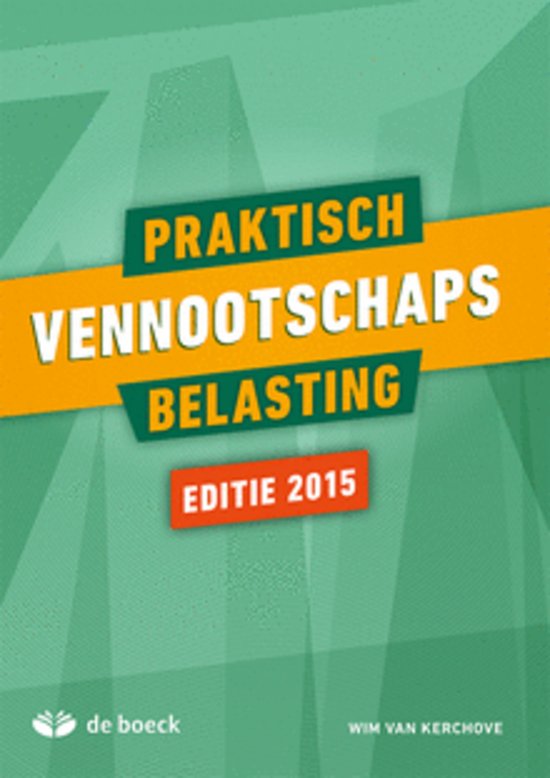 Samenvatting praktisch vennootschapsbelasting