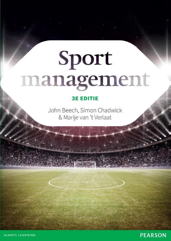 Sportmanagement Hfst 1 & 3 T/M 8  Tentamenstof Sportkunde 2019/2020