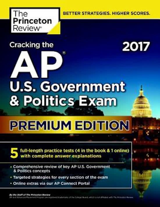 Cracking the AP U.S. Government and Politics Exam