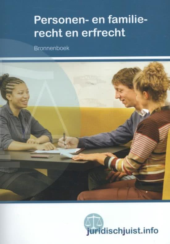 Samenvatting MBO Recht  -   Personen- en familierecht en erfrecht, ISBN: 9789037235470  Personen- En Familierecht En Erfrecht