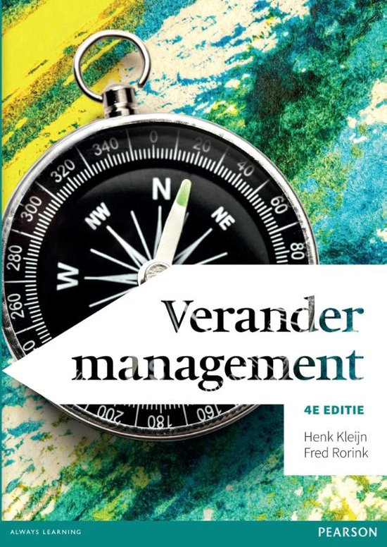 Samenvatting boek Verandermanagement 3e editie