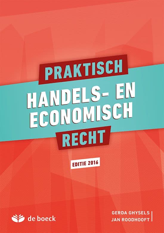 samenvatting economisch recht