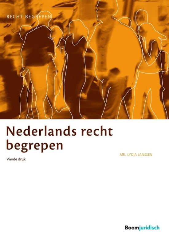Nederlands Recht Begrepen (AIV-V1RECHT-16) Uitgebreide Samenvatting Literatuur en Lesstof 