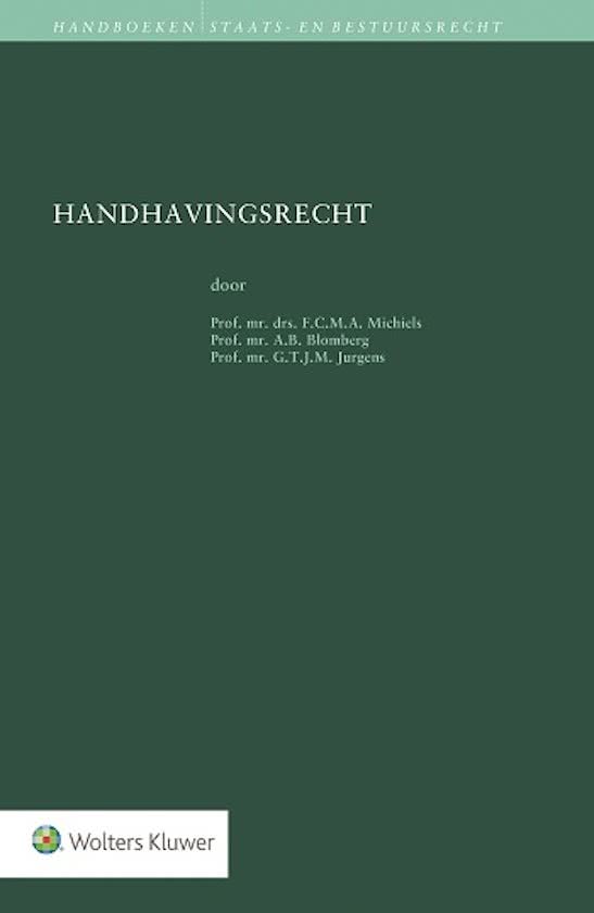 Handhavings- en sanctierecht samenvatting