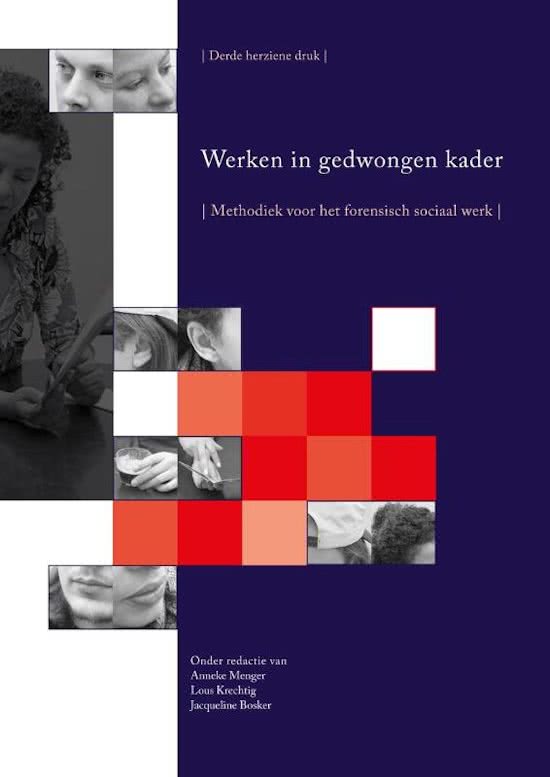 Samenvatting Werken in gedwongen kader, ISBN: 9789088506581  Minor Werken in gedwongen kader