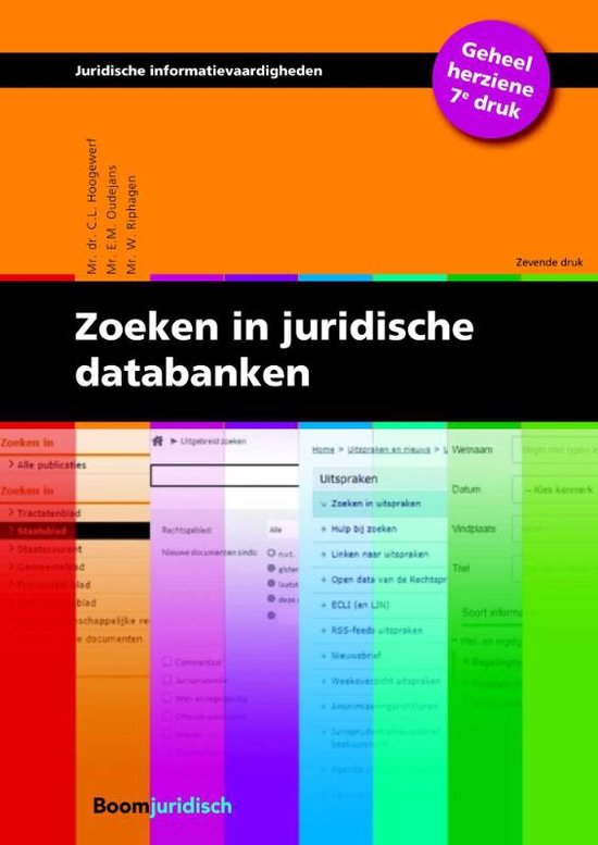 Leerdoelen juridische vaardigheden (databanken) → 9 mee gehaald