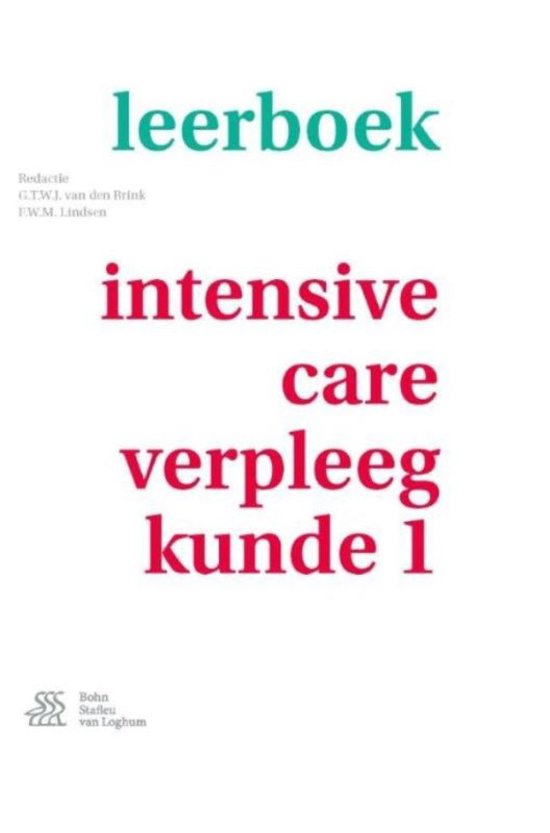 Samenvatting Circulatie 22 IC-verpleegkundige