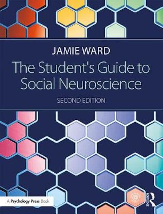 The students Guide to Social Neuroscience second edition H 1TM 4 Tentamen Neurobiologische achtergronden  deel A