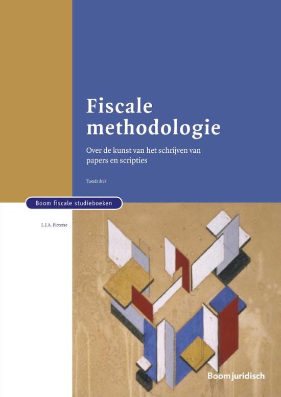 Boom fiscale studieboeken - Fiscale methodologie