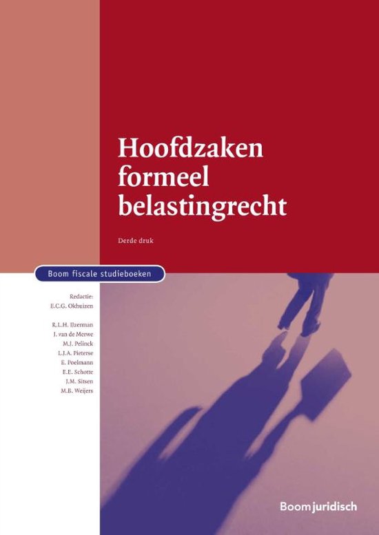 Boom fiscale studieboeken - Hoofdzaken formeel belastingrecht