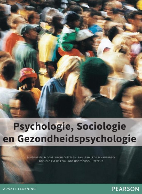 Samengesteld boek Psychologie, Sociologie en Gezondheidspsychologie (2016)